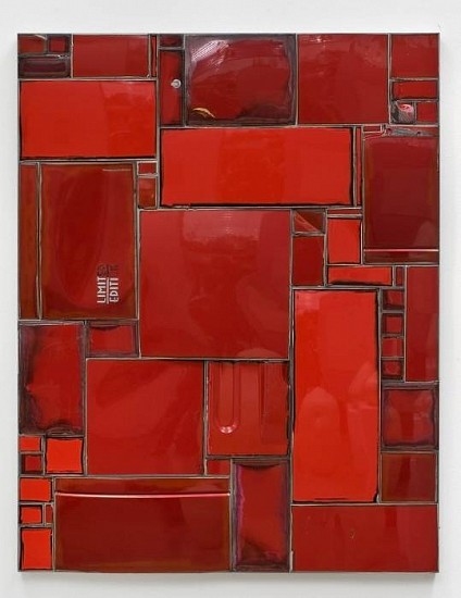 Scott McMillin, Limited Edition
2011, Salvaged autobody parts and acrylic on panel