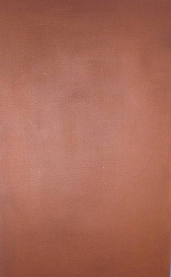 Steve Schmidt, Yuma red (32.920664,-114.322443)
2011, Found pigment egg tempera, linen on panel