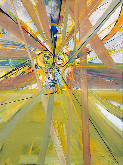 Adam Berg, Alchemical Portrait, #2
2010, Oil on Canvas