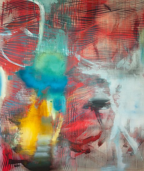 Chris Trueman, CG
2013, Acrylic and acrylic spray paint on canvas