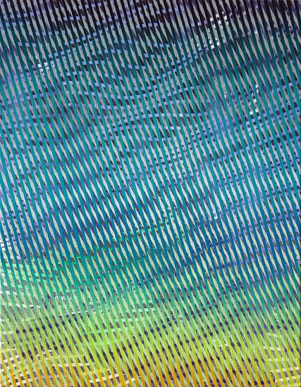 Chris Trueman, SDM
2014, Acrylic and acrylic spray paint on canvas