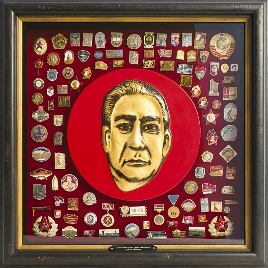 Jeffrey Vallance, Leonid Brehnev Death Medallion
2008, Mixed media