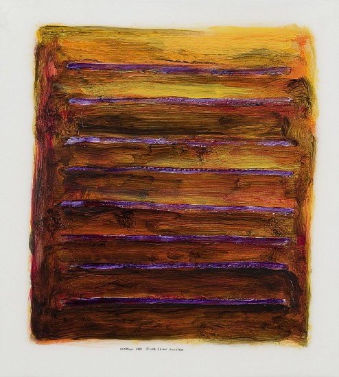 Brian Hollister, Notation LXXI (71)
2008, Oil on synthetic paper