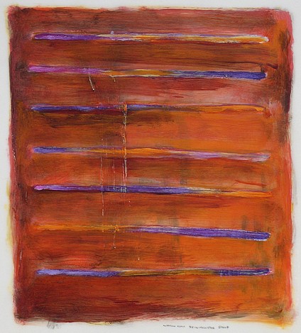 Brian Hollister, NotationXXXIX (39)
2007, Oil on synthetic paper