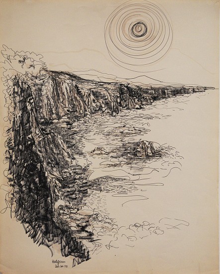 Lawrence Halprin, Sea Ranch
1972, Ink on paper