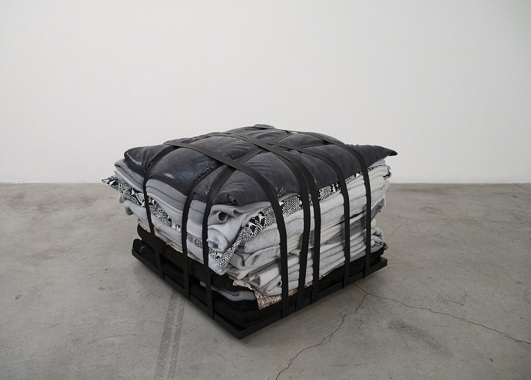 Kendell Carter, In Servitude: Bondage Ottoman II
2015, Mixed media