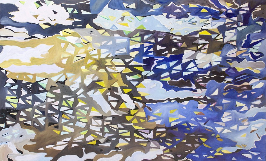 Joshua Aster, Stretching Your Shattered Dreams
2015, Oil on Canvas