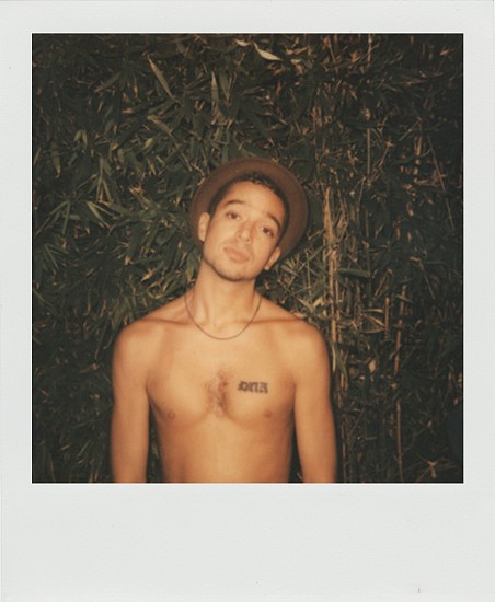 Stuart Sandford, Gio in the garden
2014, Polaroid print